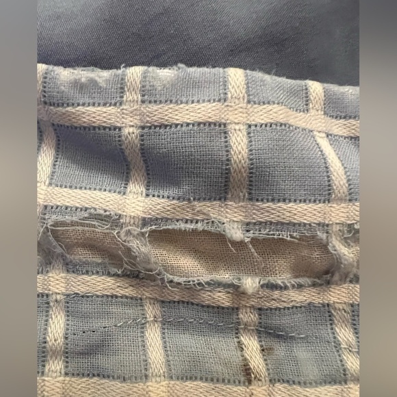 Vintage short sleeved checked shirt from 50s. Predates fabric tags. Lightweight! - Picture 7 of 9